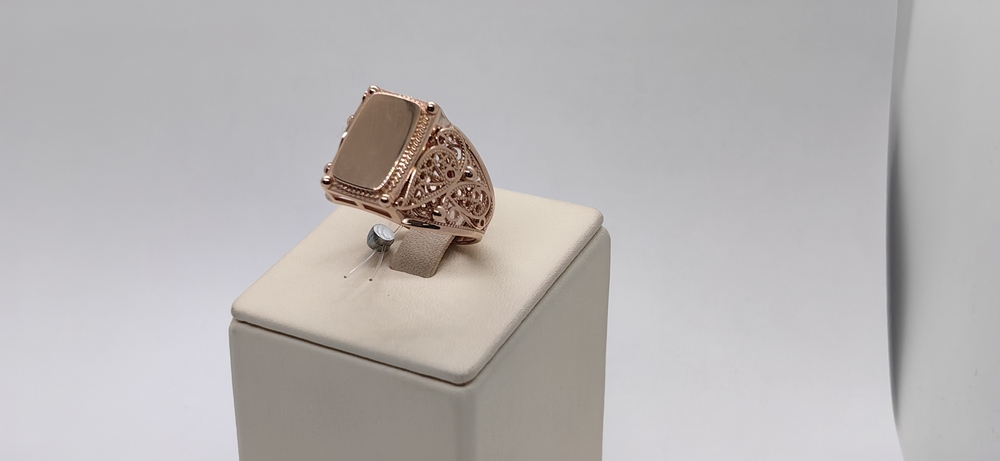 КОЛЬЦО ПЕЧАТКА без камня (Au 585)