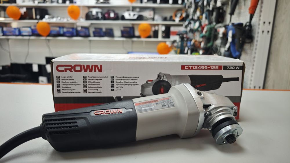 Угловая шлифмашина Crown CT13499