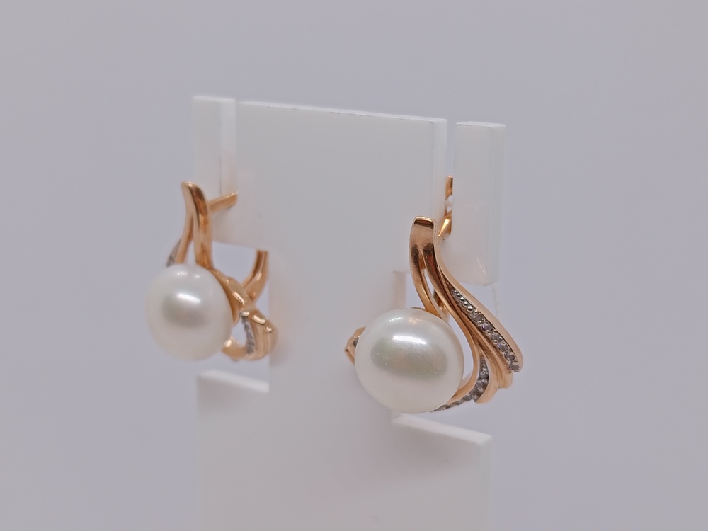 СЕРЬГИ С КАМНЯМИ (Au 585)