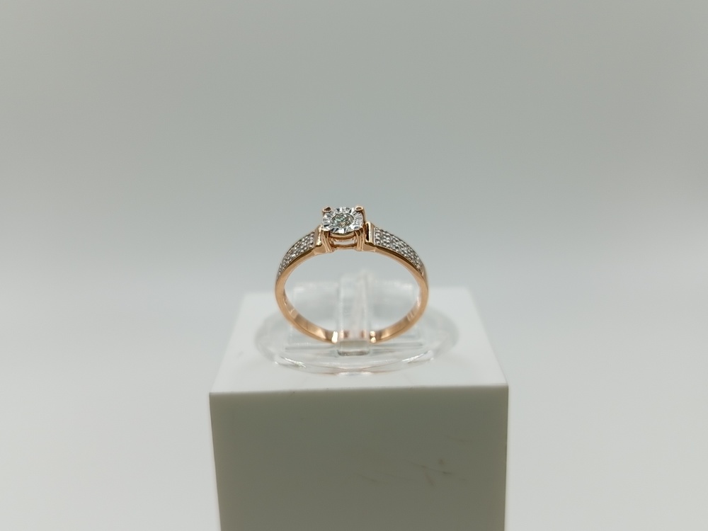 КОЛЬЦО БРИЛЛИАНТ Au 585