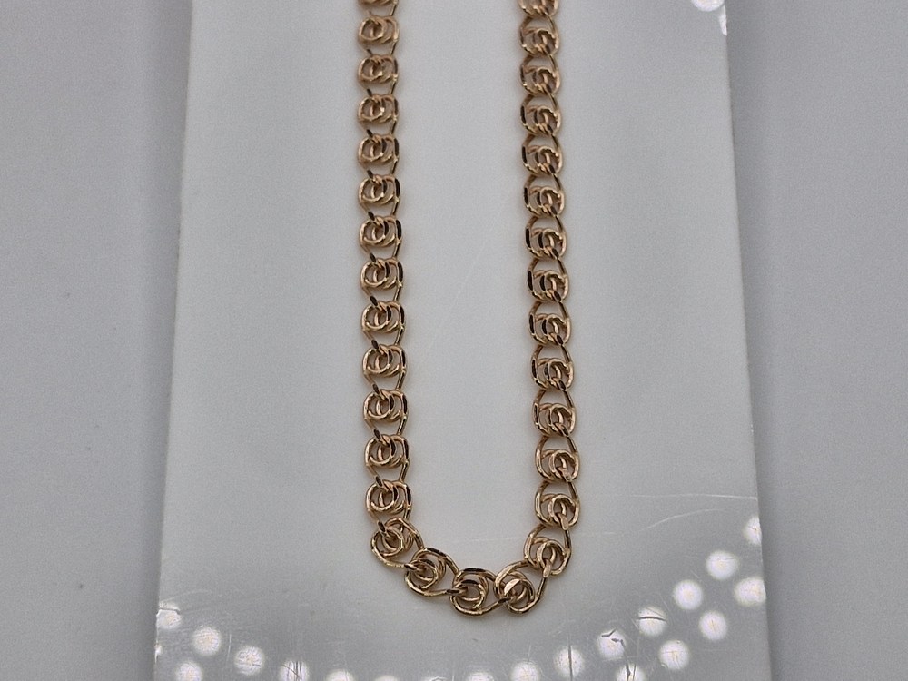 ЦЕПЬ ПУСТОТЕЛАЯ Лав (Au 585)