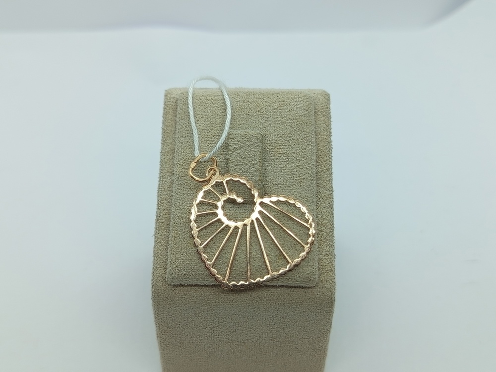 ПОДВЕСКА БЕЗ КАМНЯ Au 585