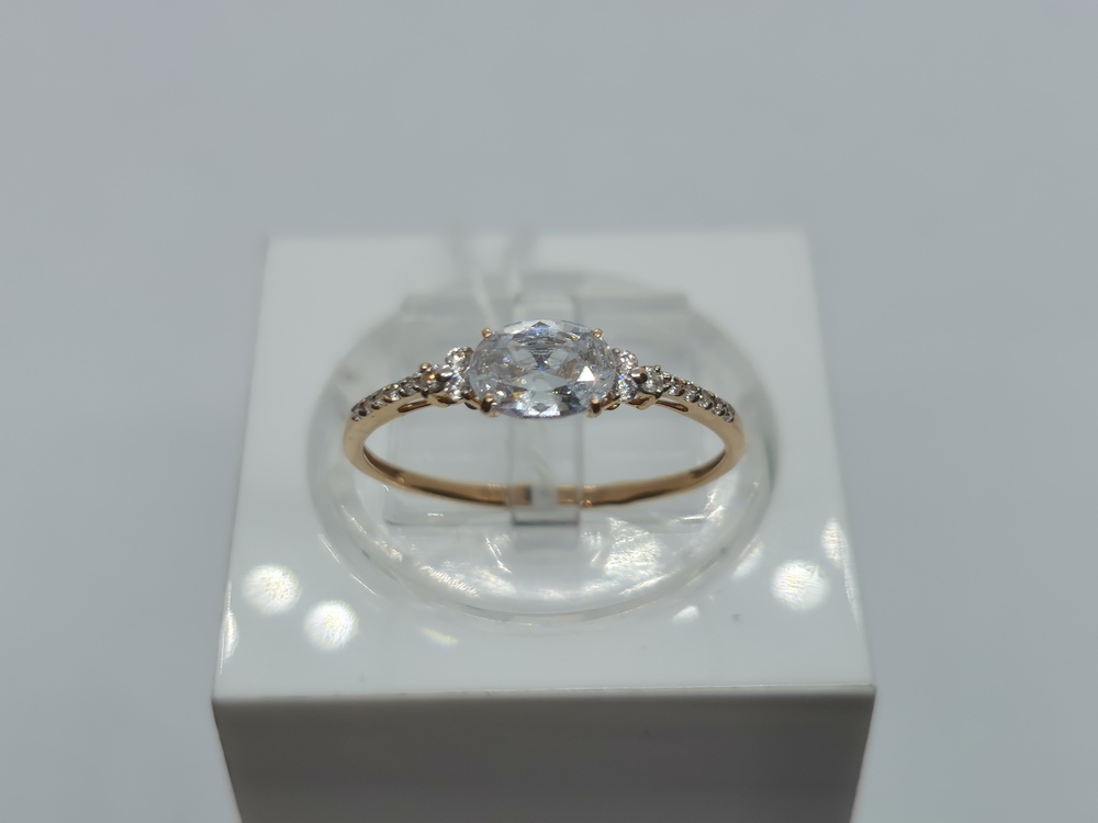 КОЛКМИ585 КОЛЬЦО С КАМНЯМИ (Au 585)