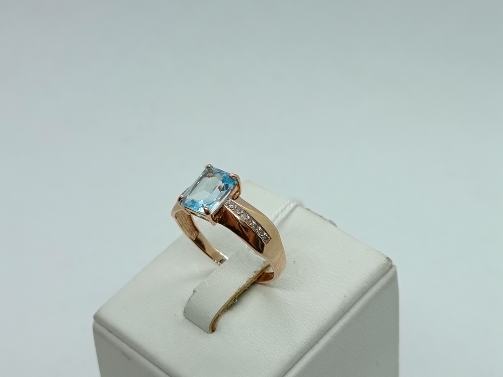 КОЛЬЦО БРИЛЛИАНТ Au 585