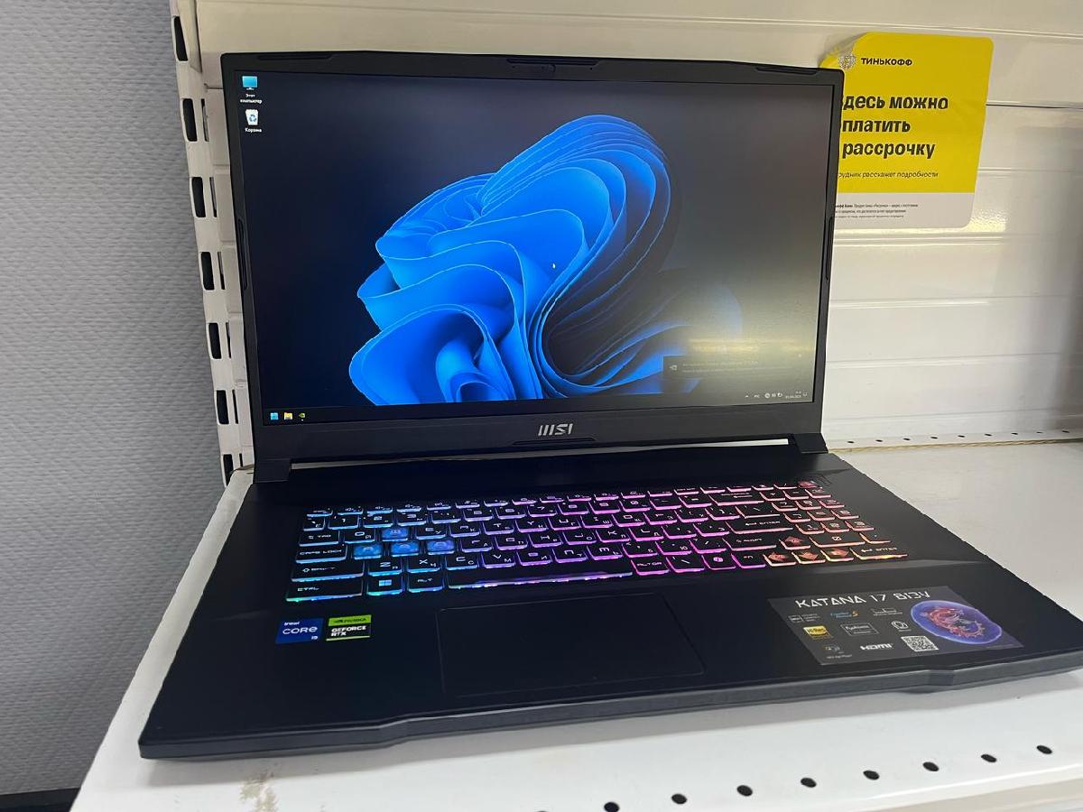 Ноутбук MSI; I5-13420H, Geforce RTX 4060, 16 Гб, 512 GB, Нет