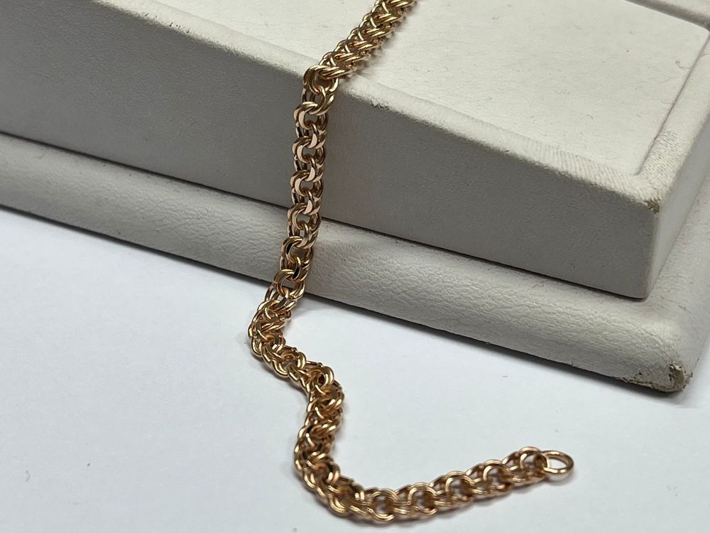 НБ 12-316ПГ БРАСЛЕТ ПУСТОТЕЛЫЙ (Au 585)