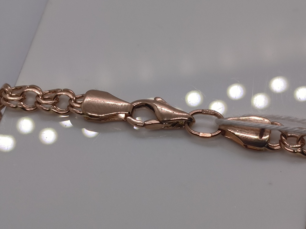 БЛБ585 БРАСЛЕТ ПОЛНОВЕСНЫЙ Бисмарк (Au 585)