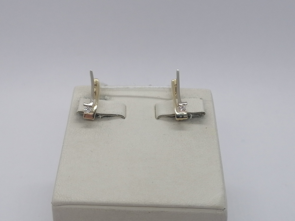 СЕРЬГИ БРИЛЛИАНТ (Au 585)