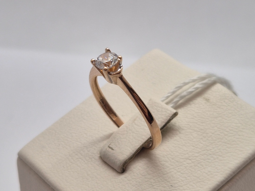 КОЛЬЦО С КАМНЕМ (Au 585)