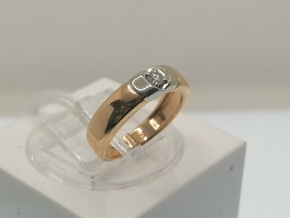 КОЛЬЦО БРИЛЛИАНТ Au 585