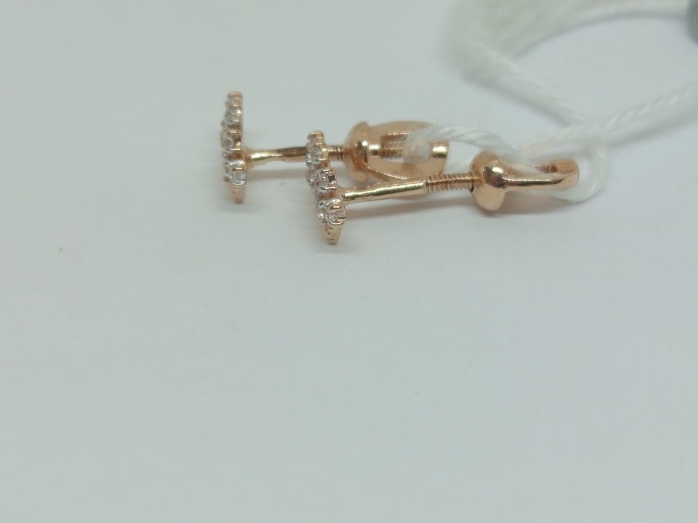 СПУС585 СЕРЬГИ ПУСЕТЫ (Au 585) СПУС585 СЕРЬГИ ПУСЕТЫ (Au 585)