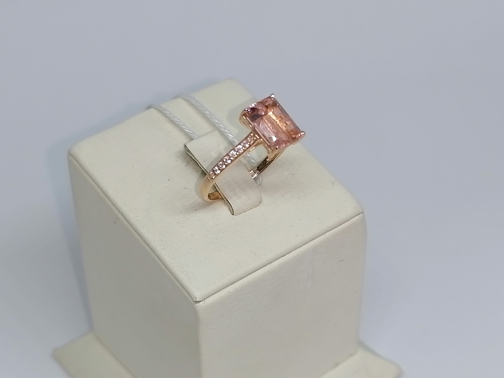 КОЛКМИ585 КОЛЬЦО С КАМНЯМИ (Au 585)