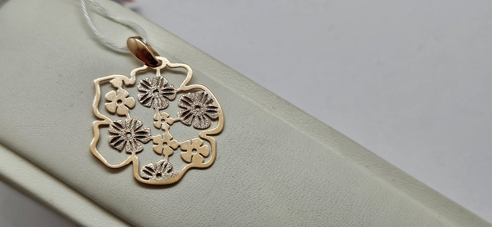 ПОДВЕСКА БЕЗ КАМНЯ Au 585