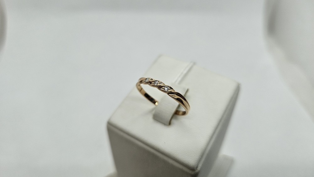 КОЛКМИ585 КОЛЬЦО С КАМНЯМИ (Au 585)