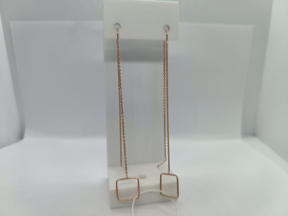 СПРО585 СЕРЬГИ ПРОДЕВКИ (Au 585)