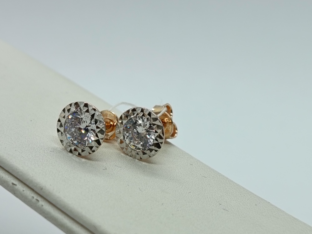 СЕРЬГИ ГВОЗДИКИ (Au 585)