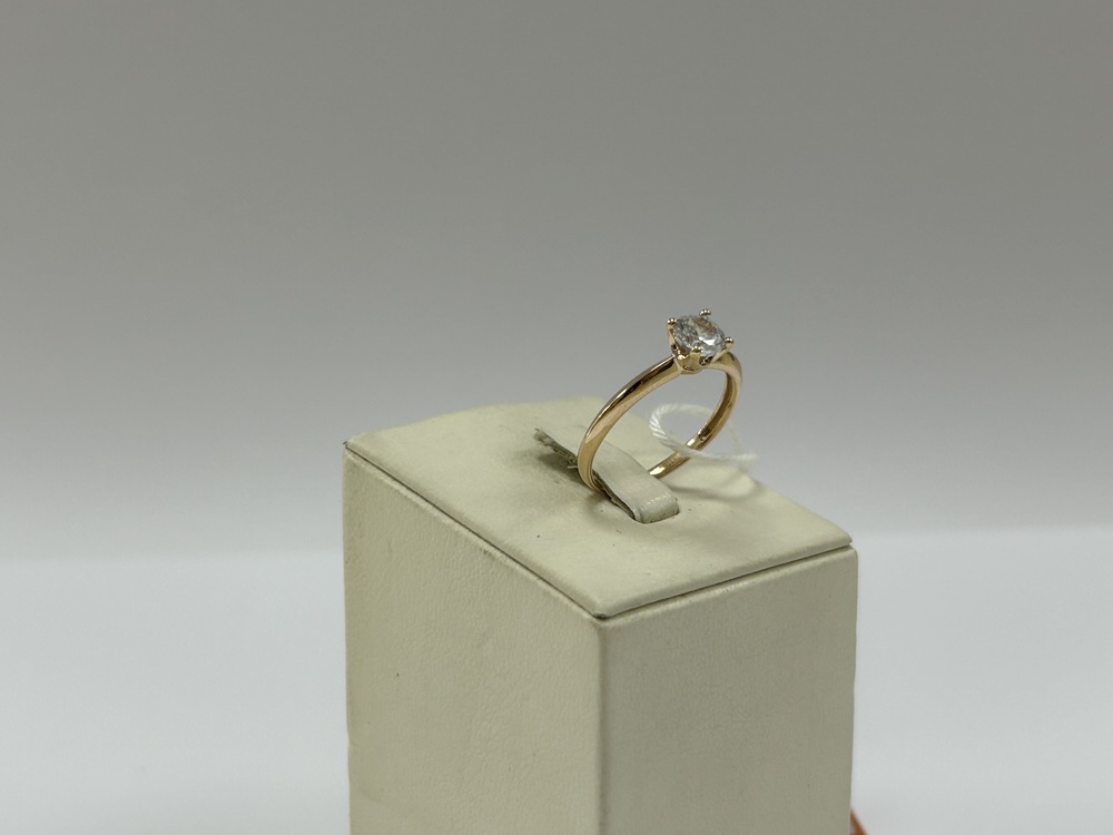 КОЛЬЦО С КАМНЕМ (Au 585)