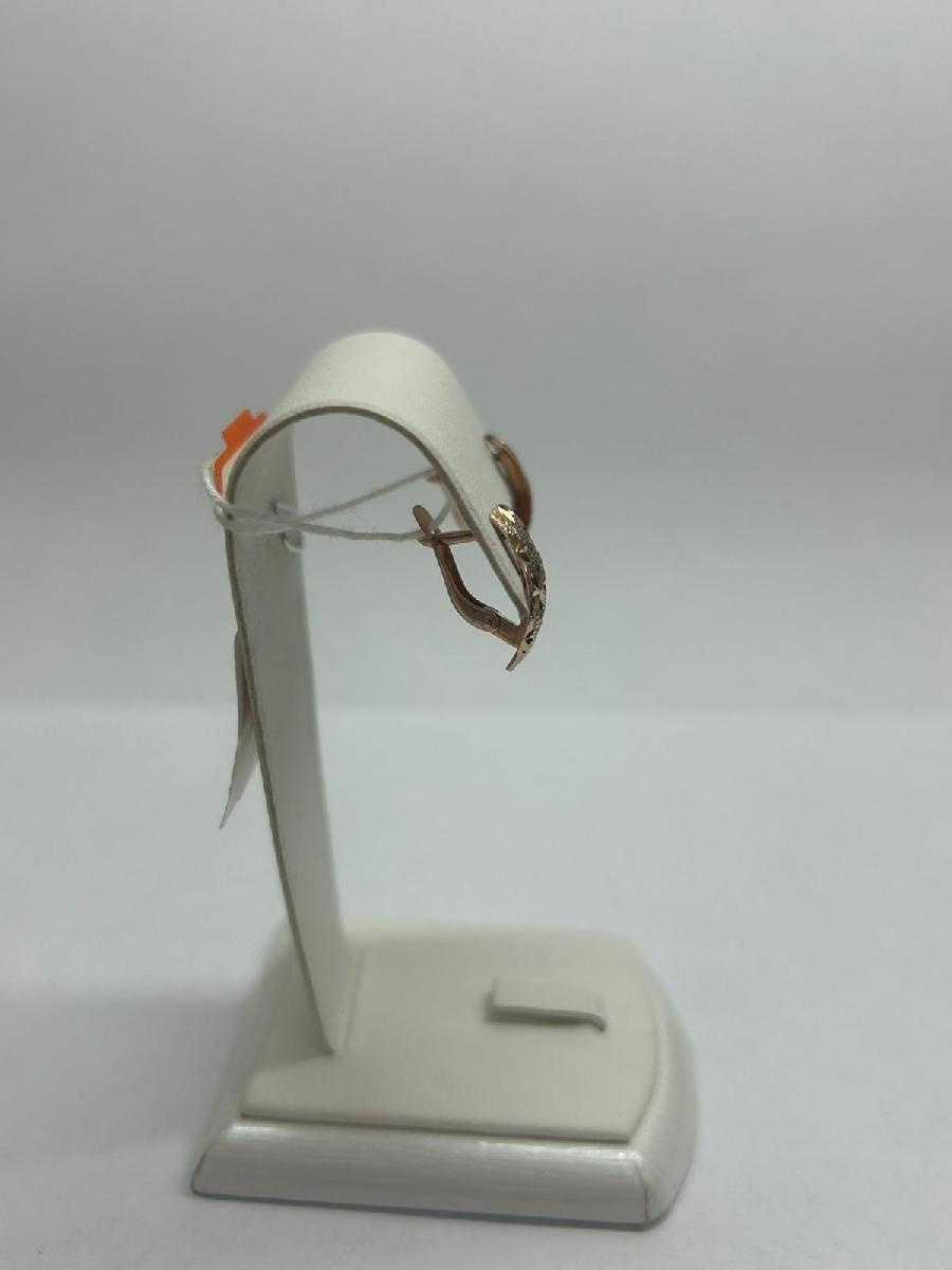 СБКМ585 СЕРЬГИ БЕЗ КАМНЯ (Au 585)