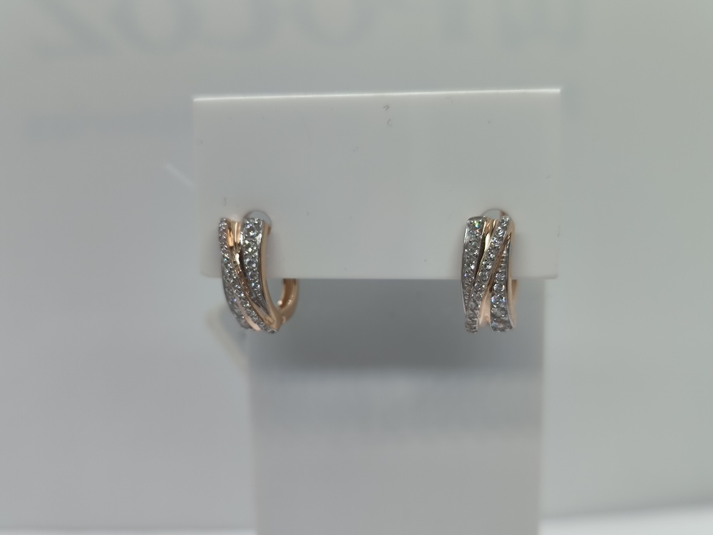 СЕРЬГИ С КАМНЯМИ (Au 585)