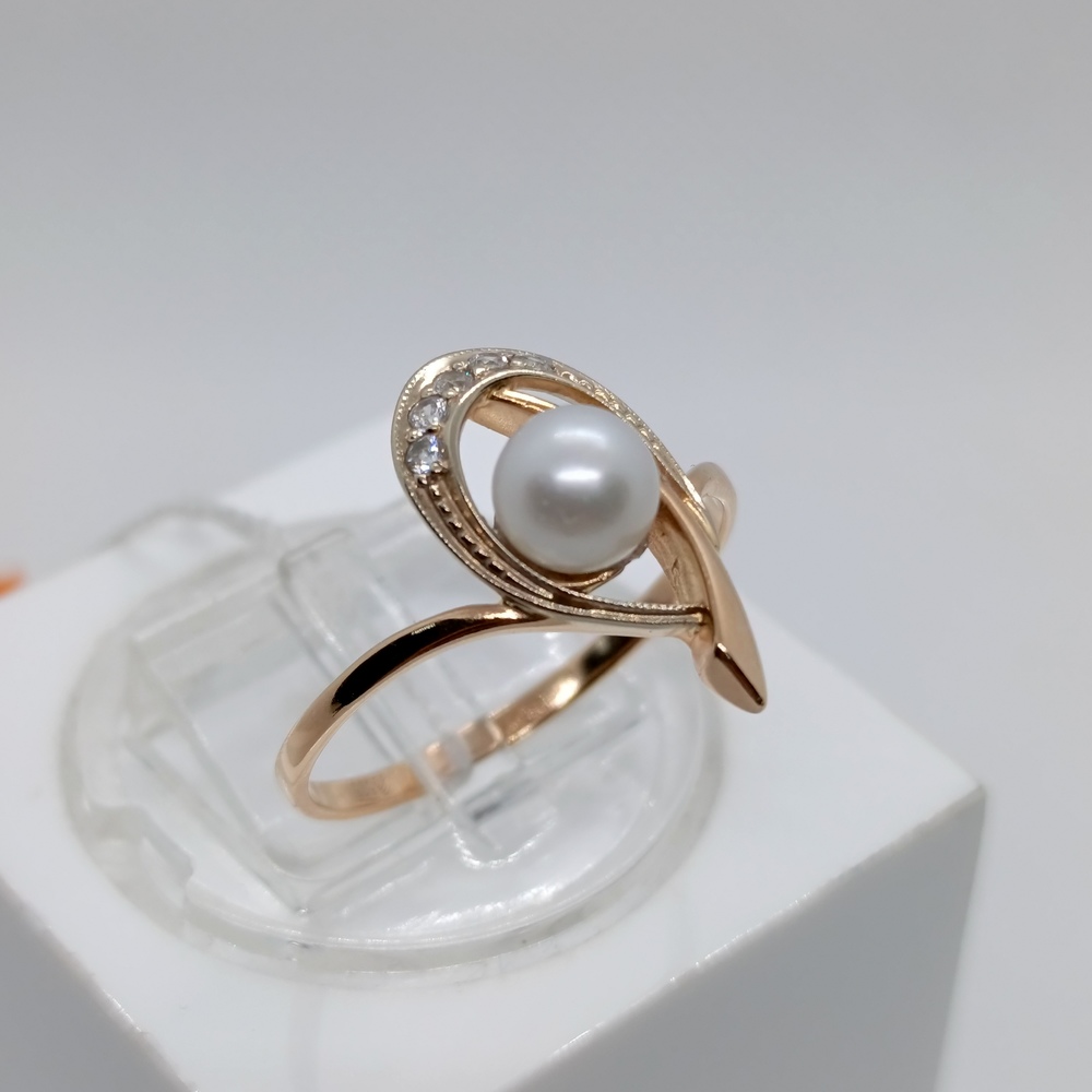 КОЛКМИ585 КОЛЬЦО С КАМНЯМИ (Au 585)