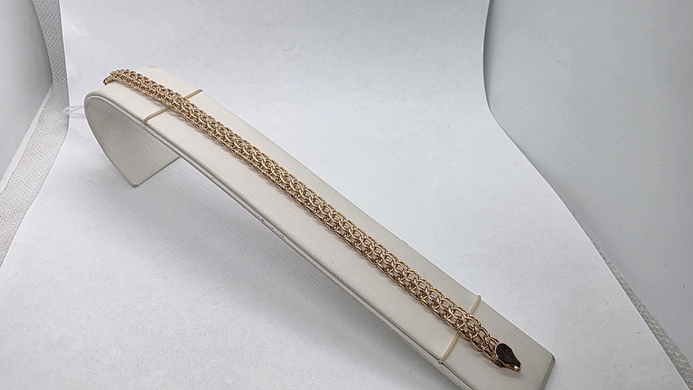 БРАСЛЕТ ПОЛНОВЕСНЫЙ Итальянка Au 585