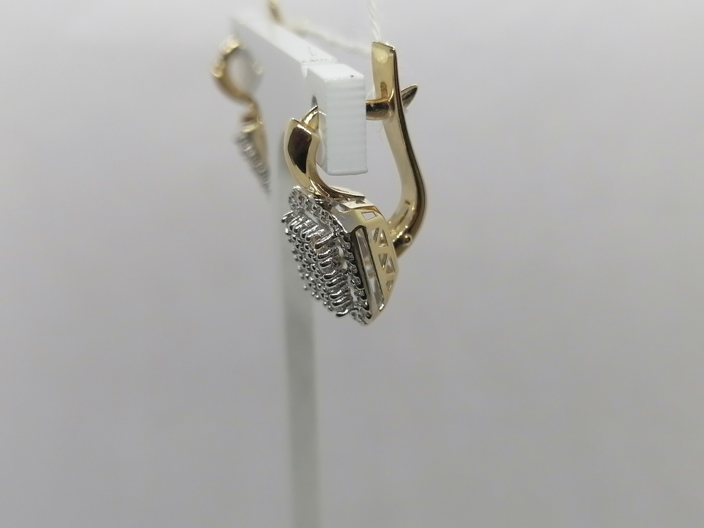 СЕРЬГИ БРИЛЛИАНТ (Au 585)