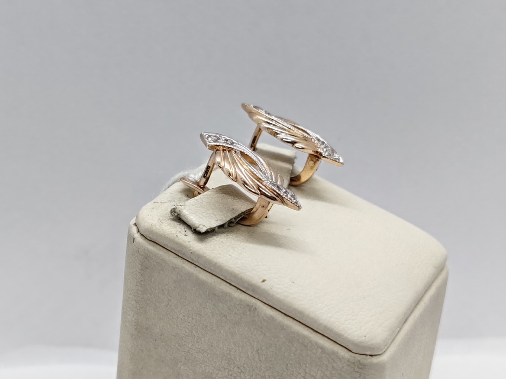 СКМИ585 СЕРЬГИ С КАМНЯМИ (Au 585) СКМИ585 СЕРЬГИ С КАМНЯМИ (Au 585)