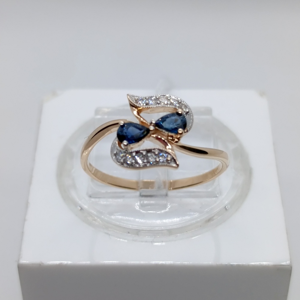 КОЛЬЦО БРИЛЛИАНТ Au 585