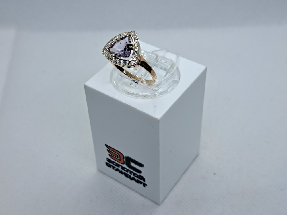 КОЛКМИ585 КОЛЬЦО С КАМНЯМИ (Au 585)