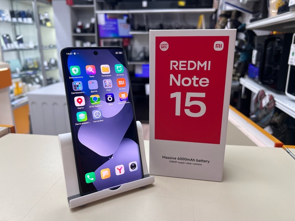 Смартфон Xiaomi Redmi Note 15 6/128