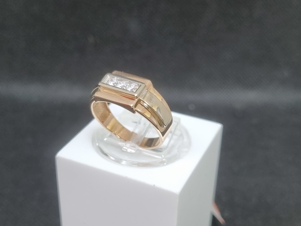 ПЕЧКМИ585 ПЕЧАТКА С КАМНЯМИ (Au 585)