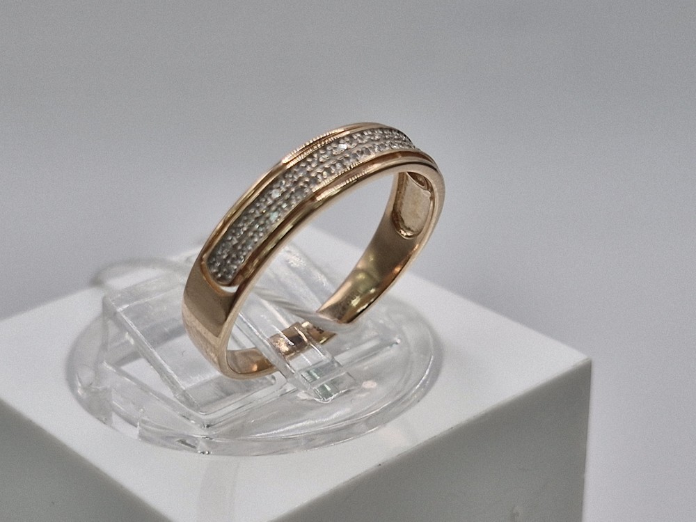 КОЛЬЦО БРИЛЛИАНТ Au 585