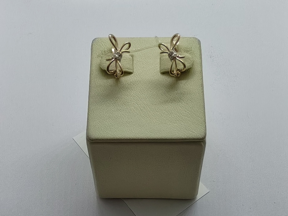 СЕРЬГИ С КАМНЯМИ (Au 585)