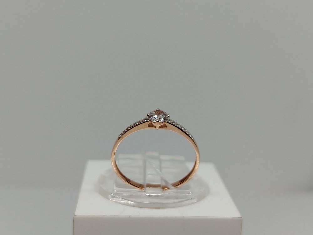 КОЛКМИ585 КОЛЬЦО С КАМНЯМИ (Au 585)