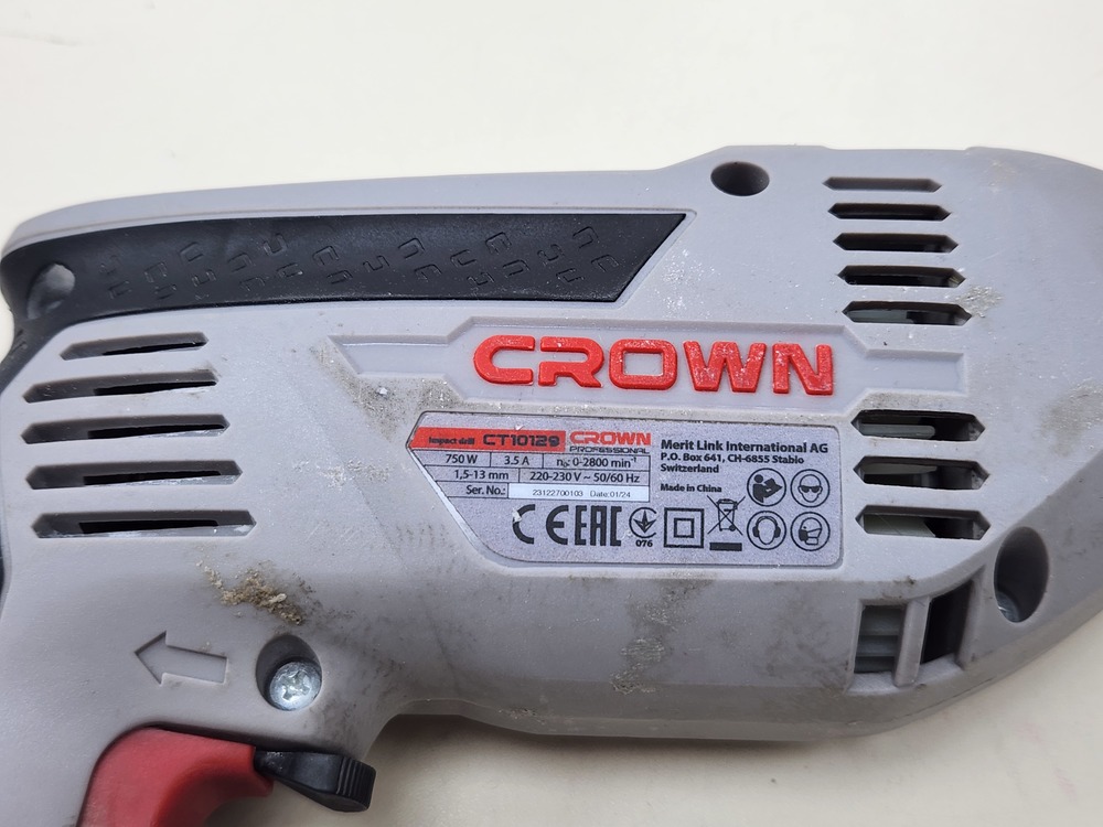 ДРЕЛЬ-ШУРУПОВЕРТ Crown CT10113