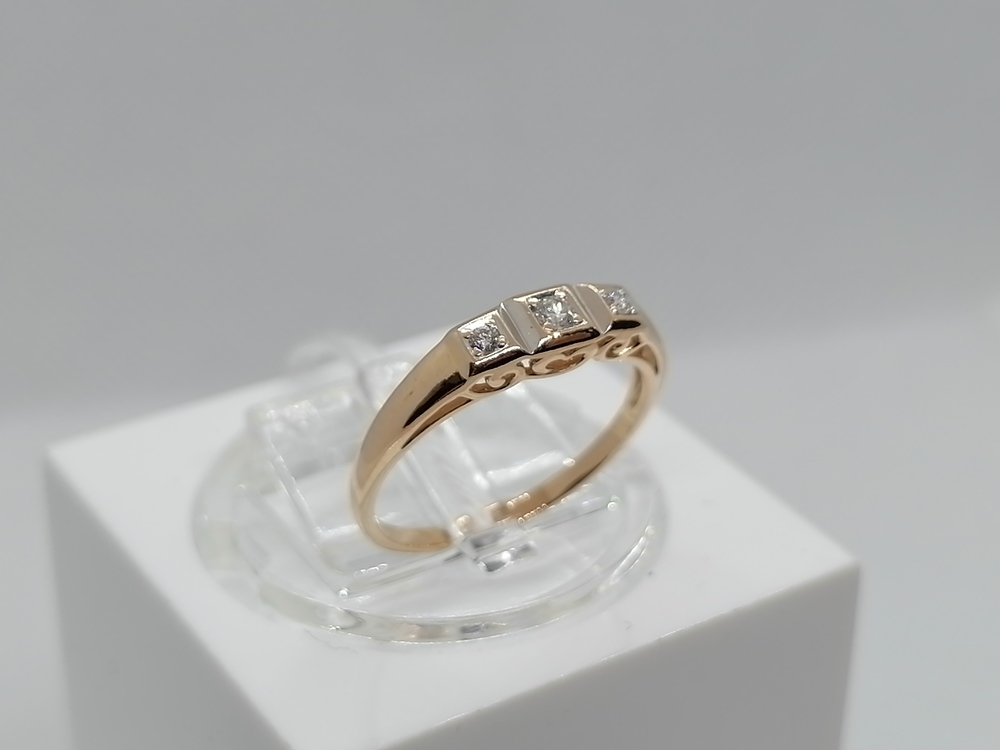 КОЛЬЦО БРИЛЛИАНТ Au 585