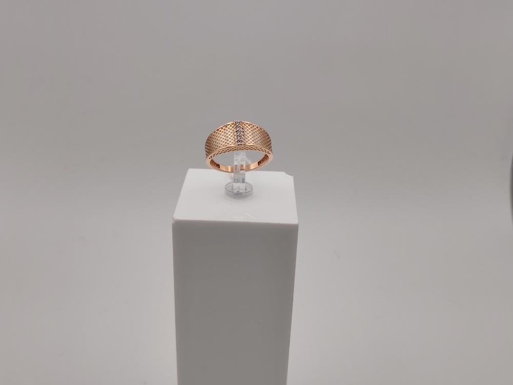 КОЛКМИ585 КОЛЬЦО С КАМНЯМИ (Au 585)