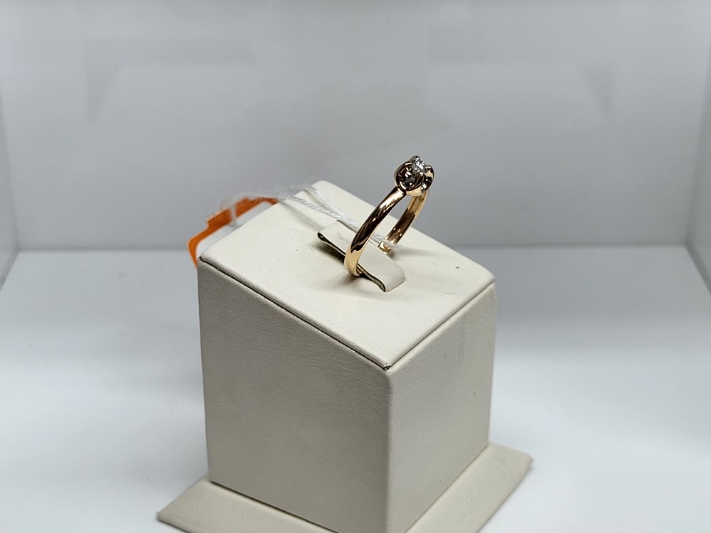 КОЛЬЦО БРИЛЛИАНТ Au 585