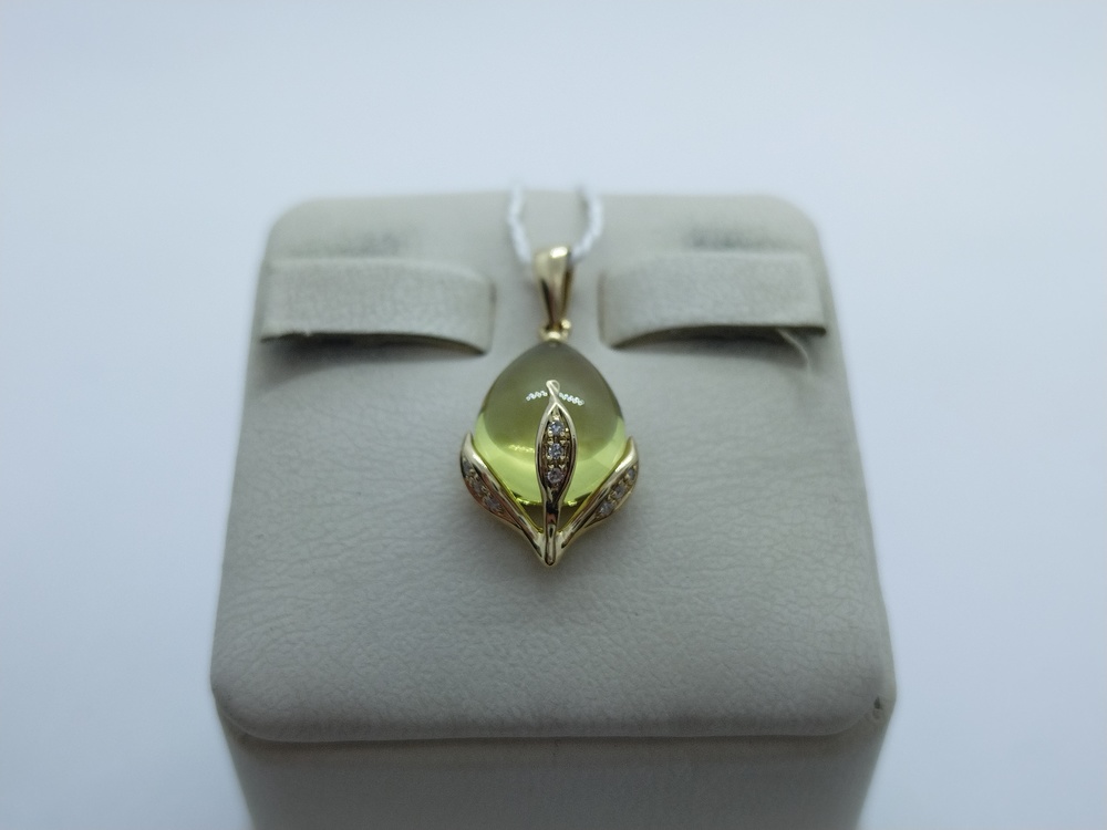 ПОДВЕСКА С КАМНЯМИ (Au 585)