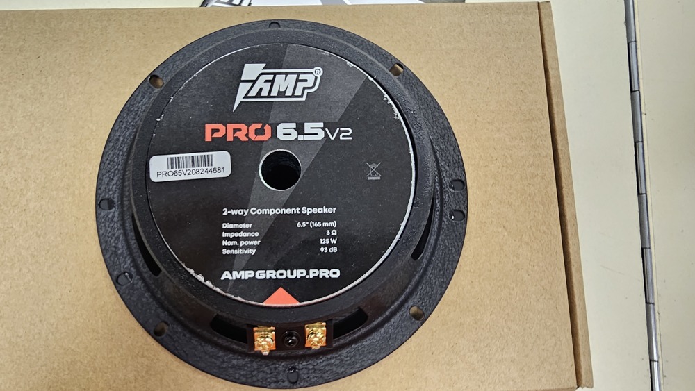 Автоакустика передняя AMP PRO 6.5 ver.2