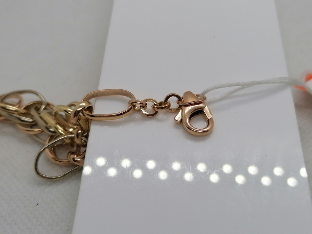 БРАСЛЕТ ПОЛНОВЕСНЫЙ Фантазия Au 585