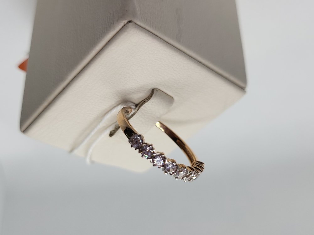 КОЛКМИ585 КОЛЬЦО С КАМНЯМИ (Au 585)