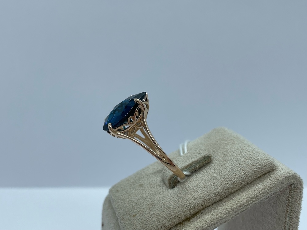 КОЛЬЦО С КАМНЕМ (Au 585)