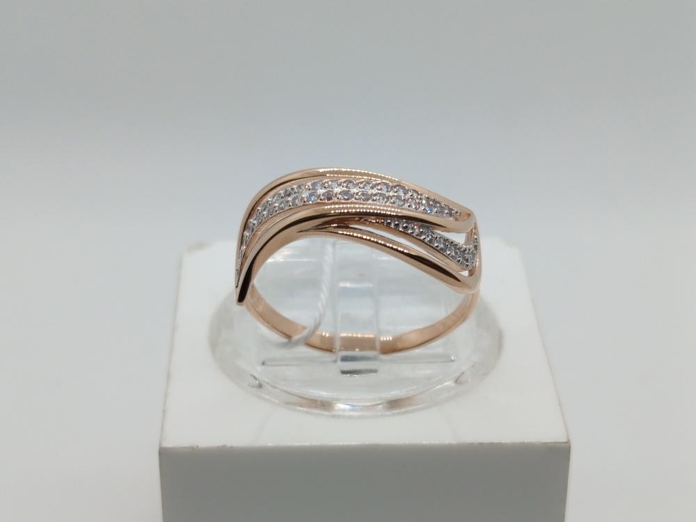 КОЛКМИ585 КОЛЬЦО С КАМНЯМИ (Au 585)