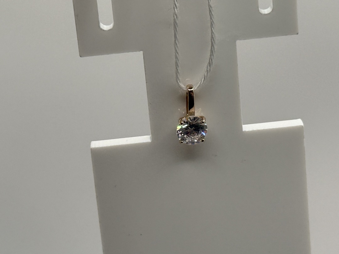 ПОДКМ585 ПОДВЕСКА С КАМНЕМ (Au 585)