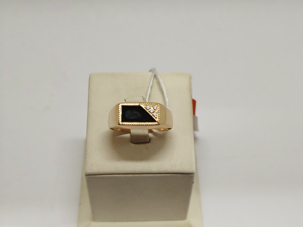 ПЕЧКМИ585 ПЕЧАТКА С КАМНЯМИ (Au 585)