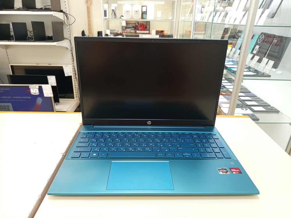 Ноутбук HP; Ryzen 5-5500U, Intel UHD Graphics, 12 Гб, 512 GB, Нет