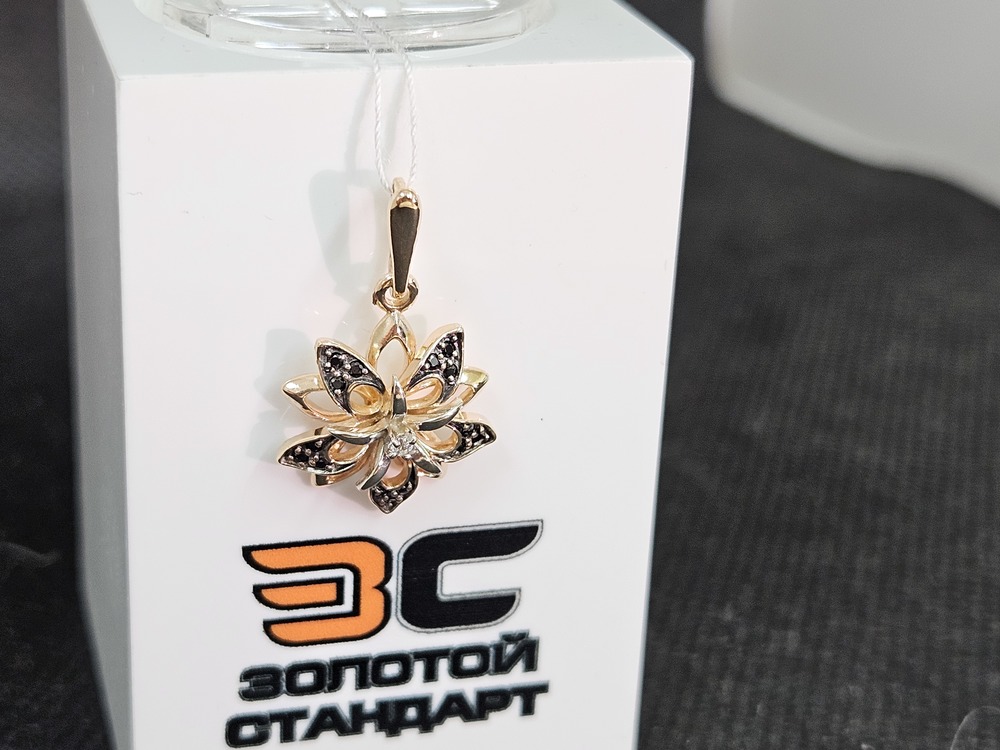 ПОДКМИ585 ПОДВЕСКА С КАМНЯМИ (Au 585)