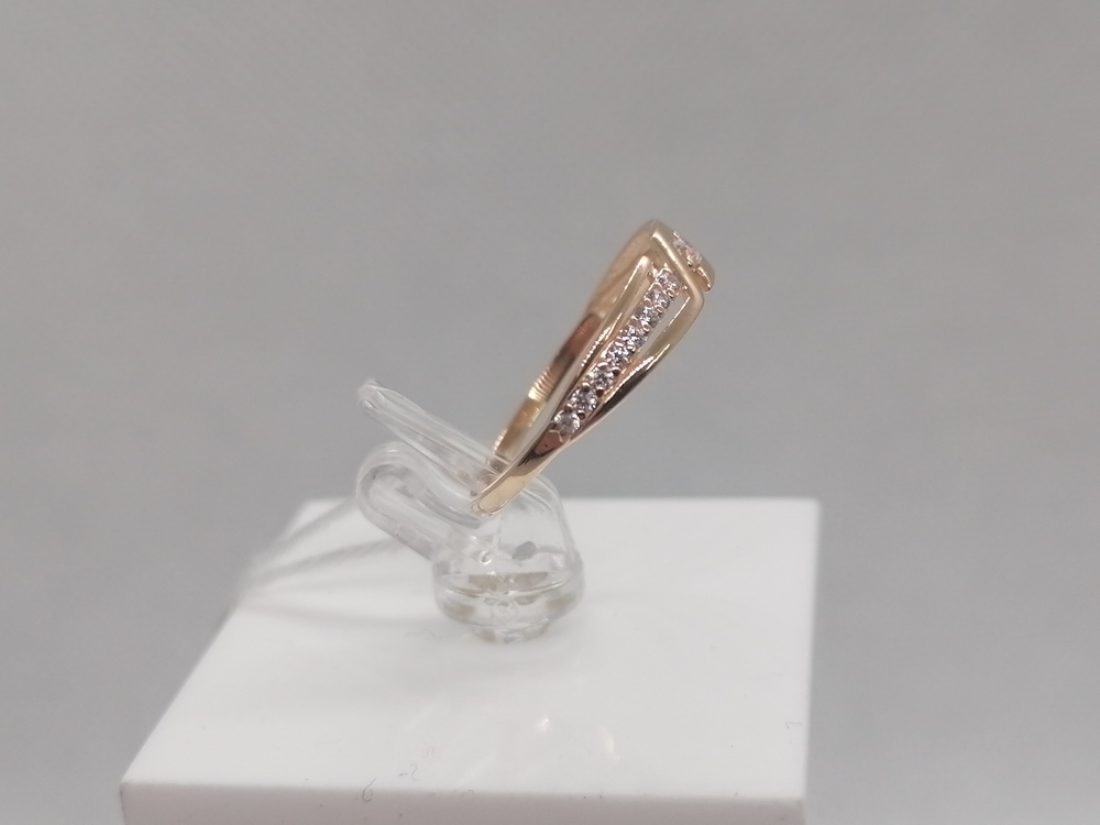 КОЛКМИ585 КОЛЬЦО С КАМНЯМИ (Au 585)