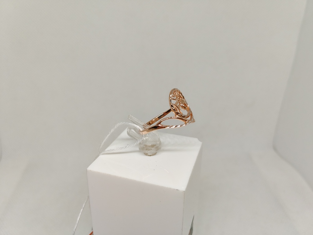 КОЛБКМ585 КОЛЬЦО БЕЗ КАМНЯ (Au 585)